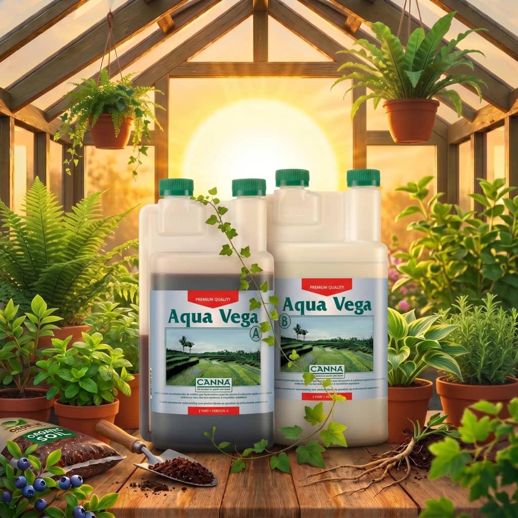 Canna Aqua Vega 1 L engrais hydroponique pour la phase de croissance végétative